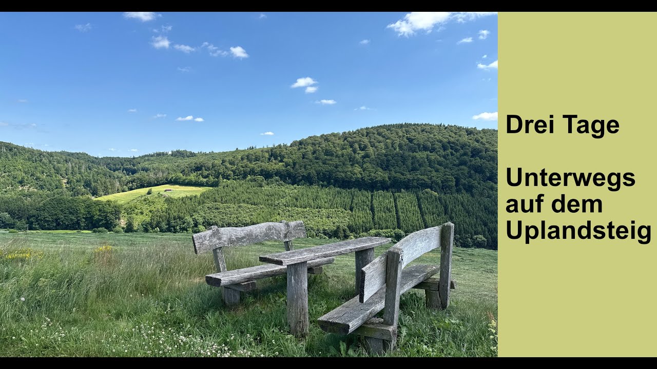 Drei Tage unterwegs auf dem Uplandsteig