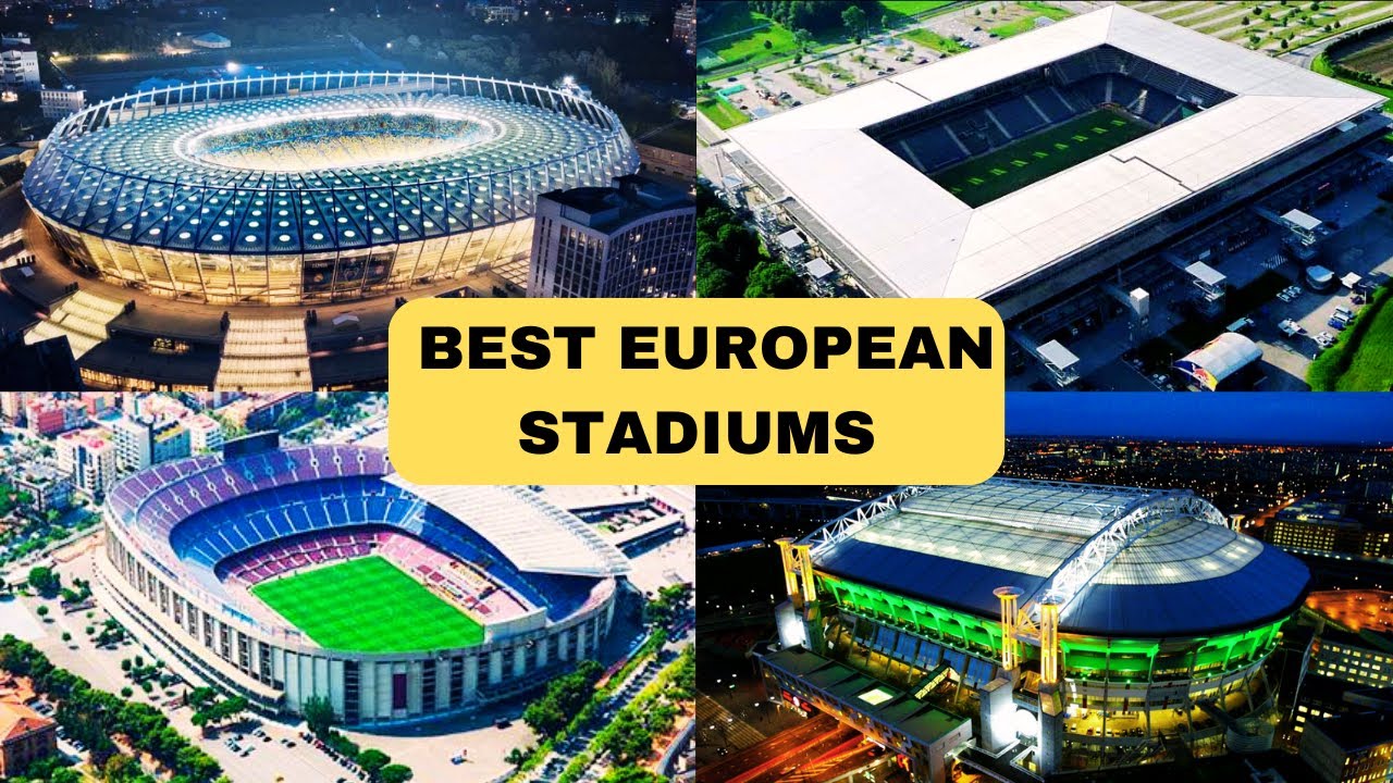 The Best Stadium in Each of Europe's Top 20 Football (Soccer) Leagues (2024)!