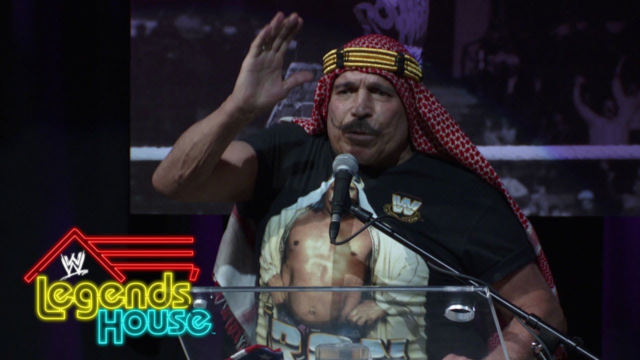 The Iron Sheik takes the podium: WWE Legends' House, June 5, 2014