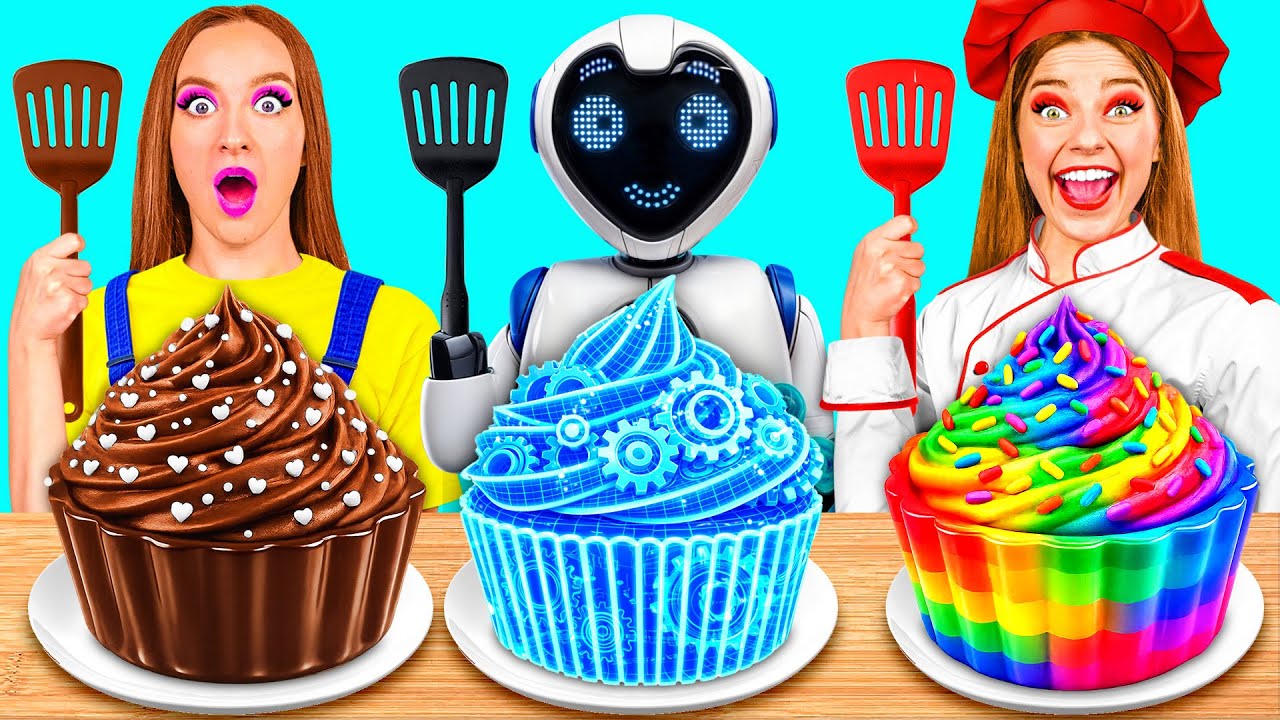 Ja vs Robot &mdash; Kulinarne Wyzwanie | Zabawne Sytuacje i Zawodzi