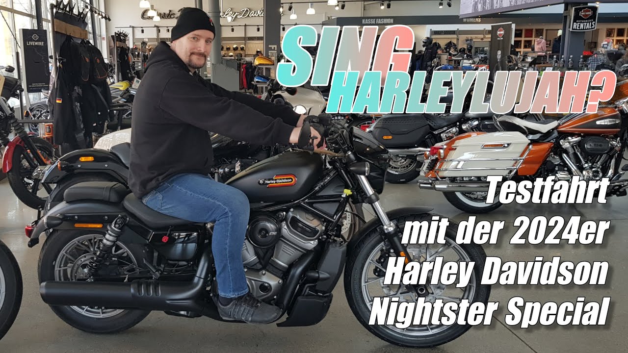 SING HARLEYLUJAH? - Testfahrt mit der Nightster S