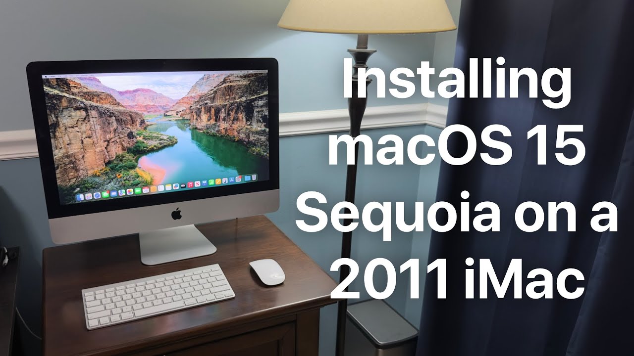 Installing macOS 15 Sequoia on a 2011 iMac