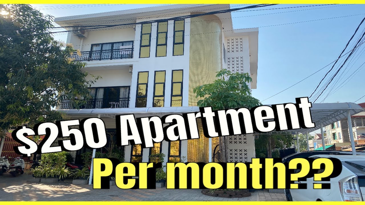 Super cheap and clean apartment in Cambodia- Siem Reap