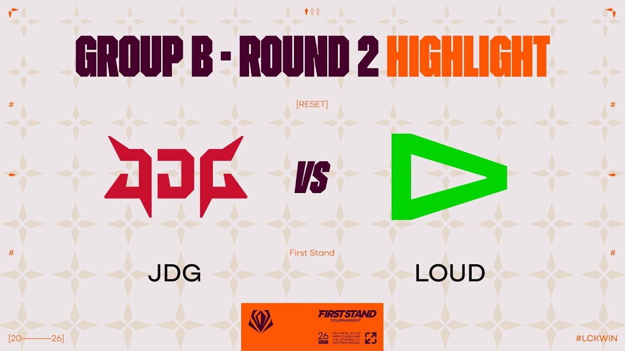 JDG vs LOUD 매치 하이라이트 | 그룹 스테이지 Day 4 | 2026 퍼스트 스탠드 토너먼트
