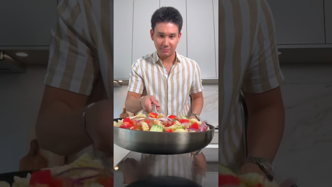 Denna Pastasallad f&ouml;r&auml;ndrade mitt liv! #pastasallad #recept #sommar