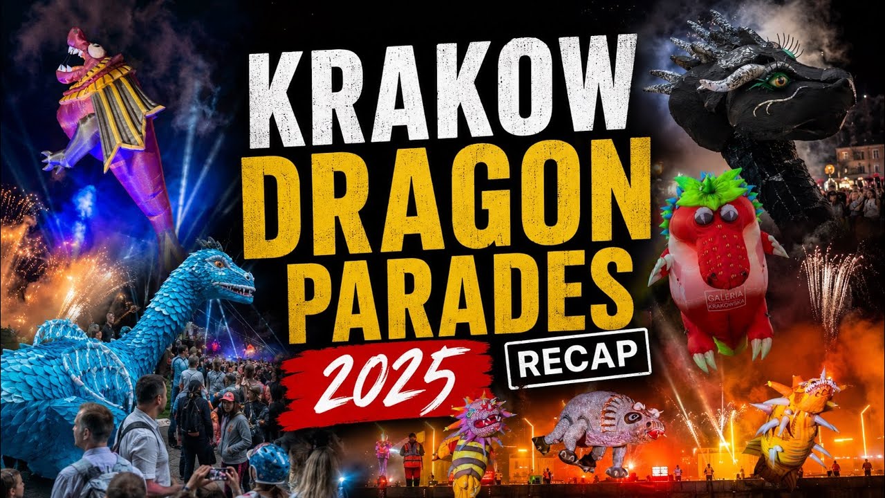Wielka Parada Smok&oacute;w 2025 | Krakow Dragon Parades 2025 highlights