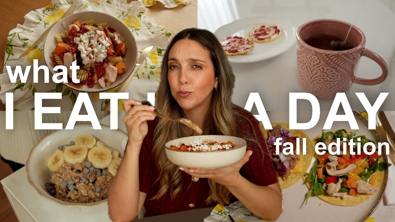 O QUE COMO NUM DIA fall edition ☕️🌮🤎