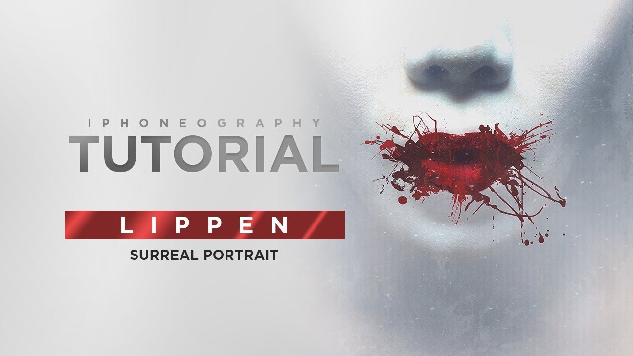 Iphone Photography Tutorial: Lippen - Surreal Portrait #04