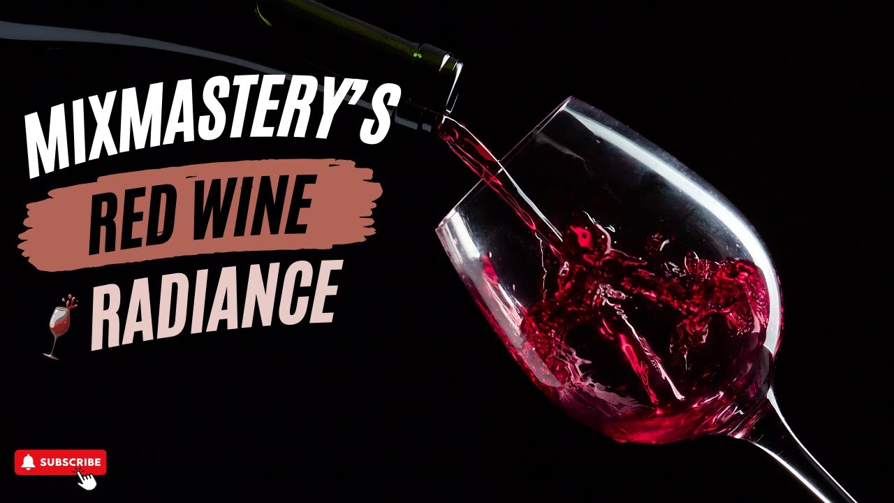 Mix Mastery's Red Wine Radiance: A Guide to the Classics 🍷🌟 #redwine #winelovers #winetasting