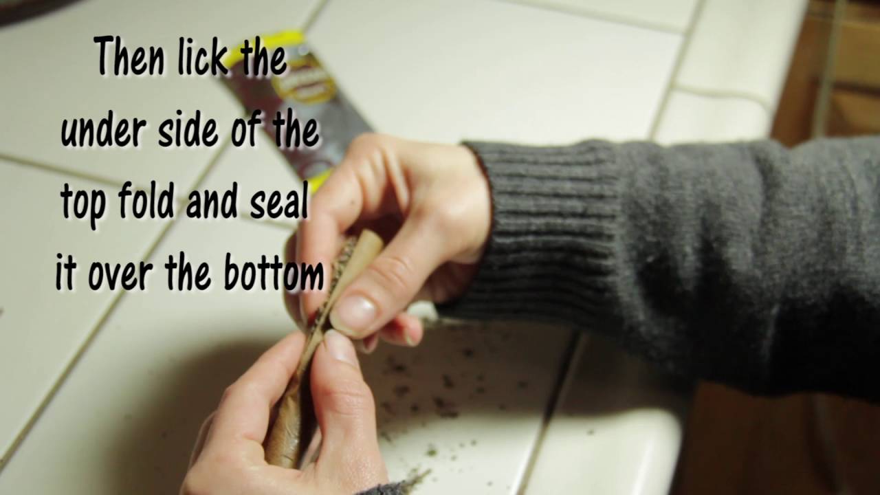 How to Roll a blunt with Zig Zag wraps - We Grow Marijuana Tutorials