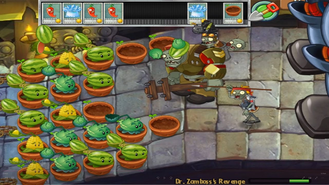 Plants vs Zombies Mod Millitary March (Jason Venn's animations) #1 - Dr.Zomboss's Revenger