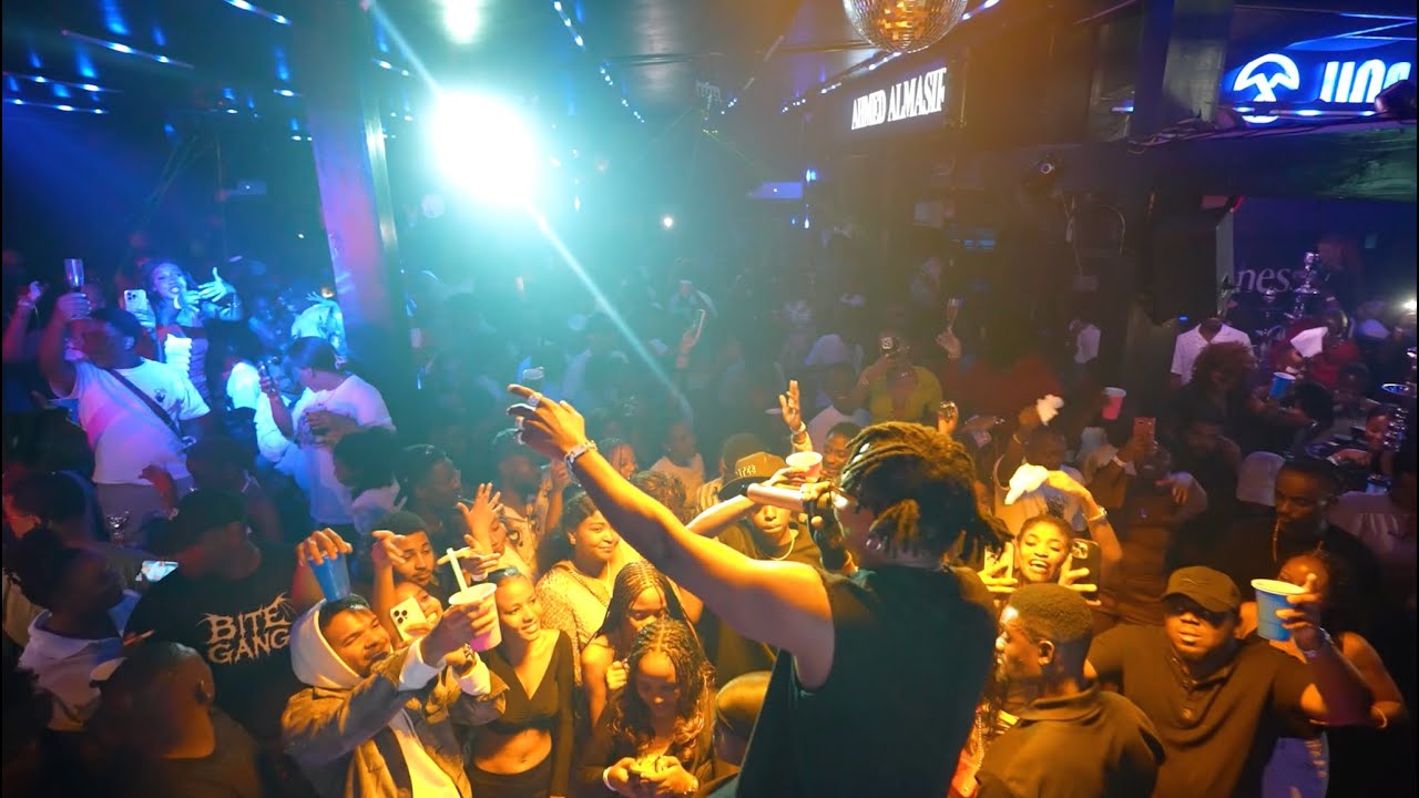 Mbosso Live Performance at Uncles, Dar es Salaam