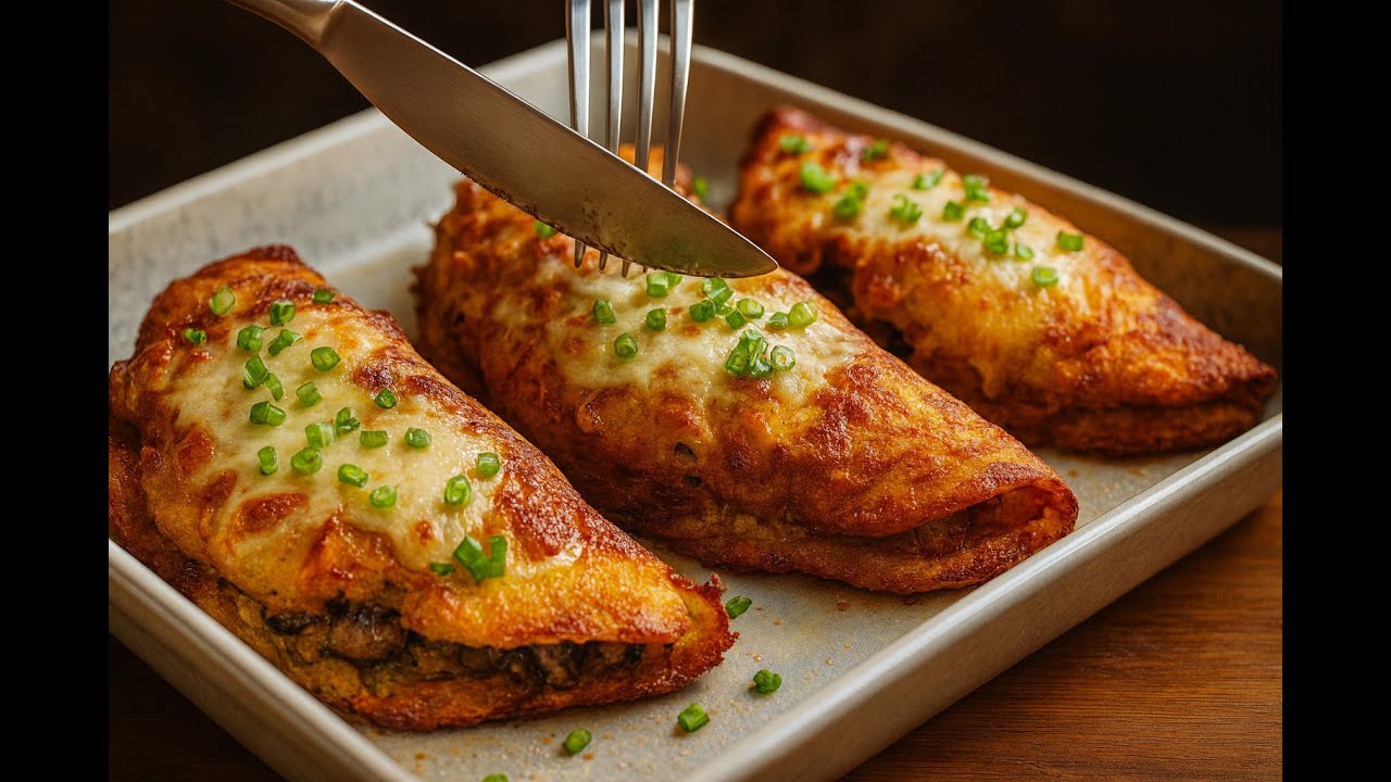 Do you have potatoes and 2 eggs?! Crispy potatoes with a juicy filling impress everyone instantly!
