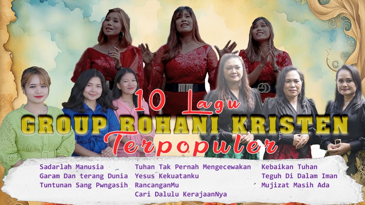 Divamora Sister, New Alfa Trio, Serafim Voice - 10 Lagu Group Rani Kristen Terpopuler