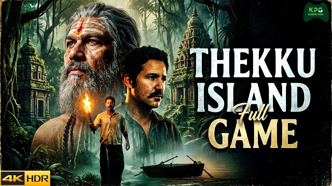 Thekku Island - Full Gameplay Walkthrough 4K 2160p 60FPS Ultra HD | South Indian Horror Game
