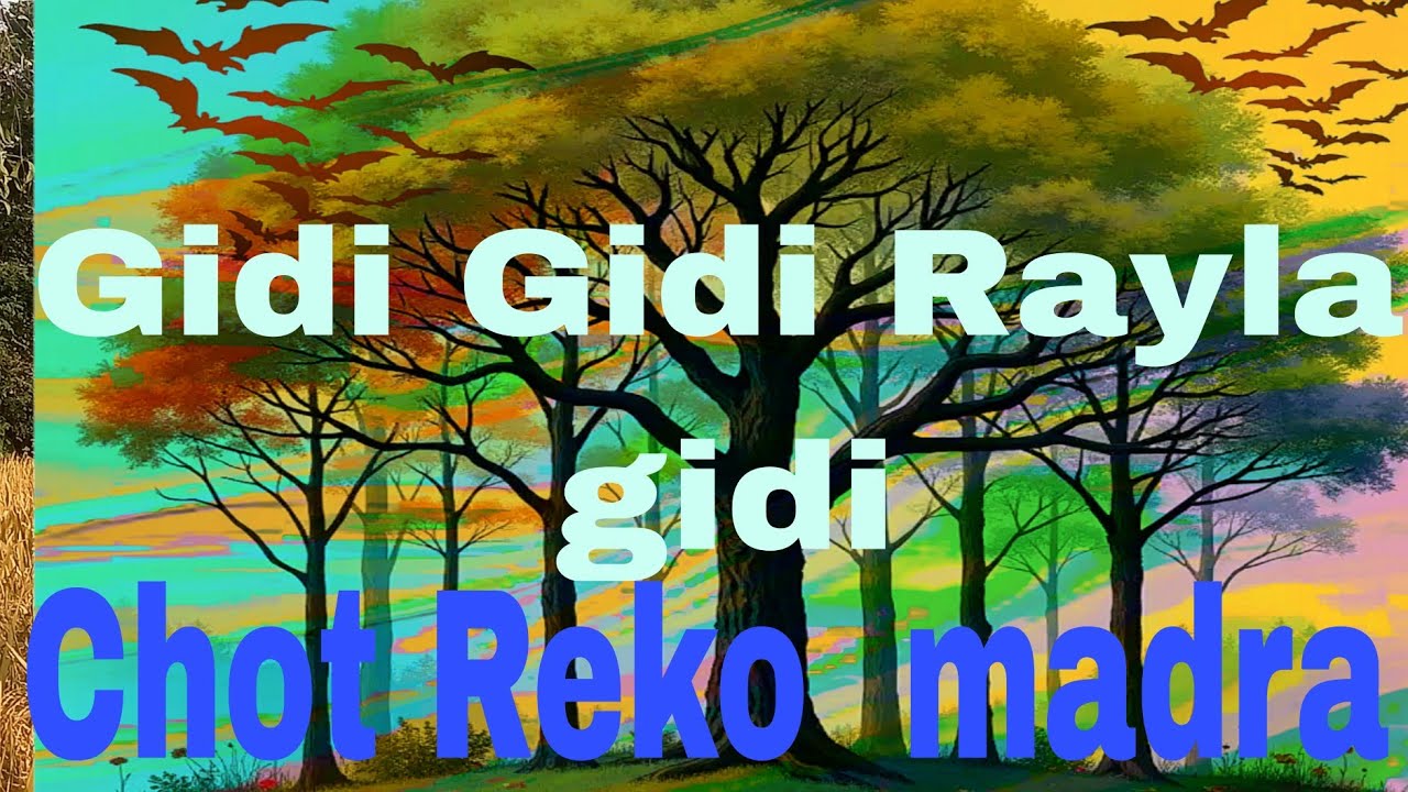 Gidi Gidi Rayla Gidi //Santali Saharay song||