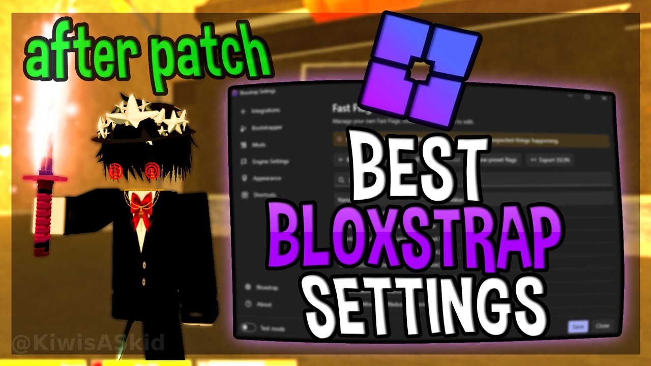 Лучшие настройки Bloxstrap для Roblox для FPS после патча