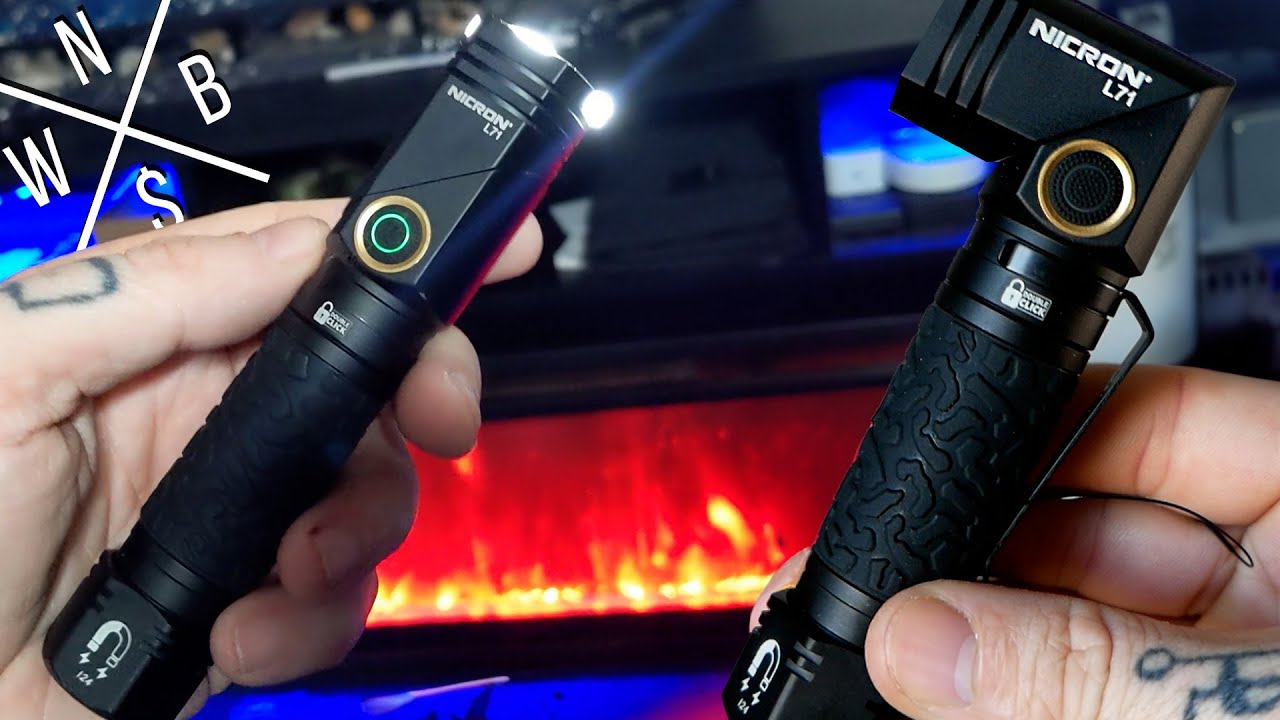 Nicron L71 Flashlight - Unboxing & Review