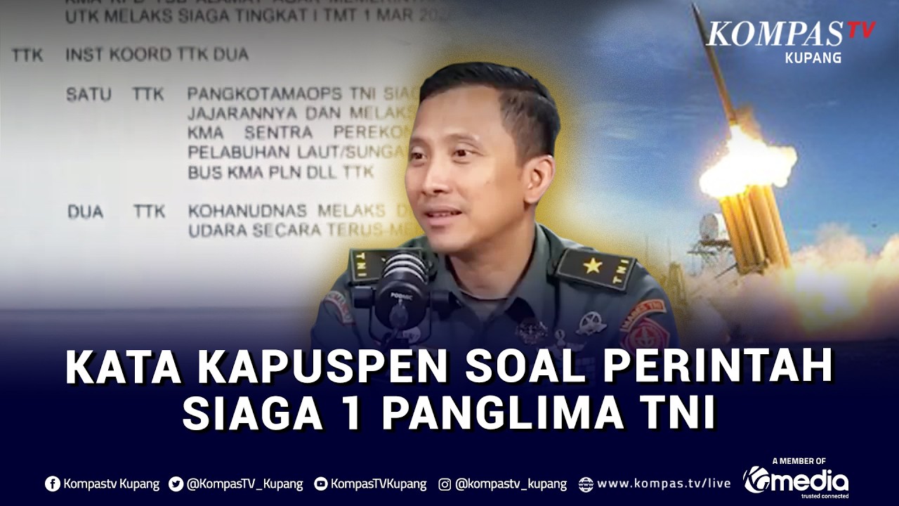 Panglima TNI Perintahkan Siaga 1 di Tengah Perang AS-Israel VS Iran, Ini Kata Kapuspen