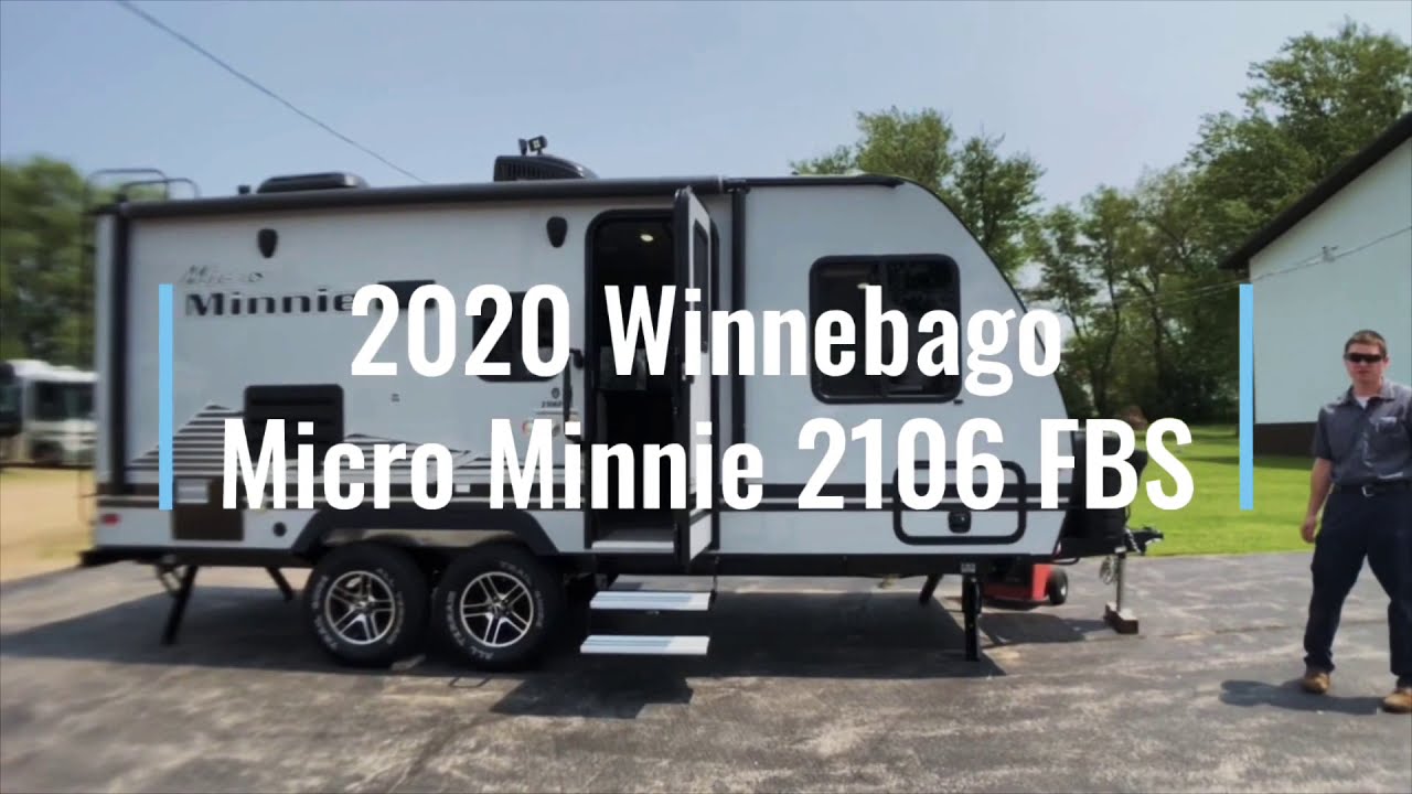 2020 Winnebago Micro Minnie 2106FBS at Winnebago Motor Homes in Rockford, IL