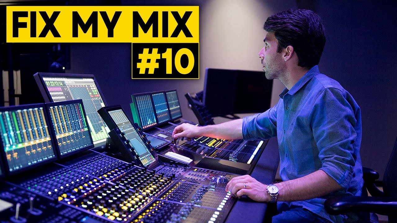 FIX MY MIX #10 feat Patrick Baird (The GarageBand Guide)