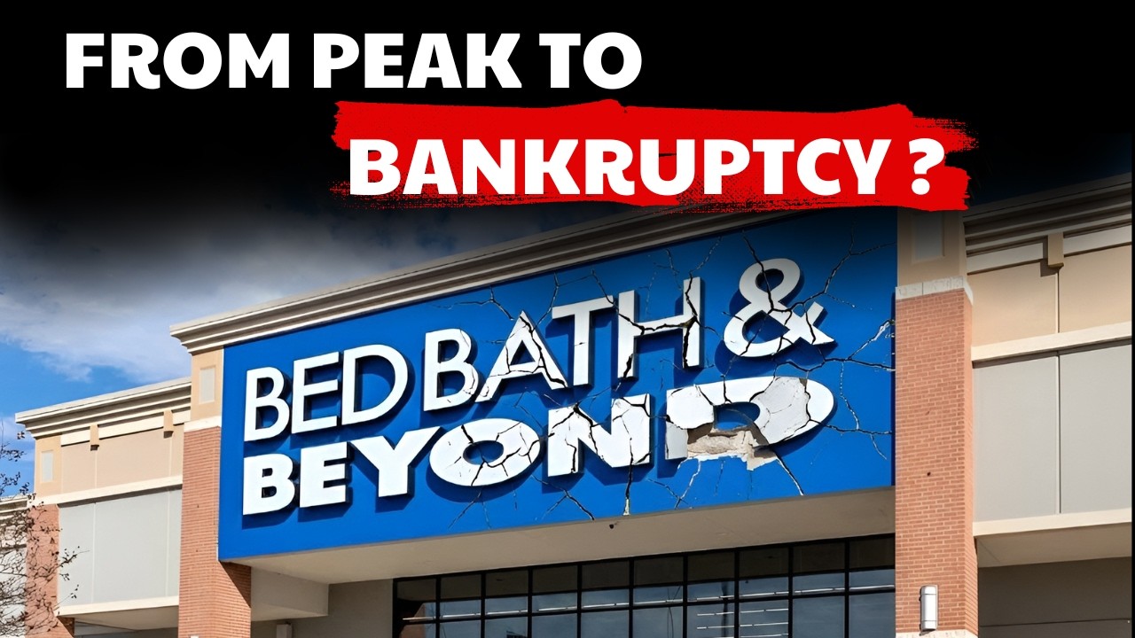 Что пошло не так, что привело компанию Bed Bath & Beyond к банкротству, когда её выручка упала с ...