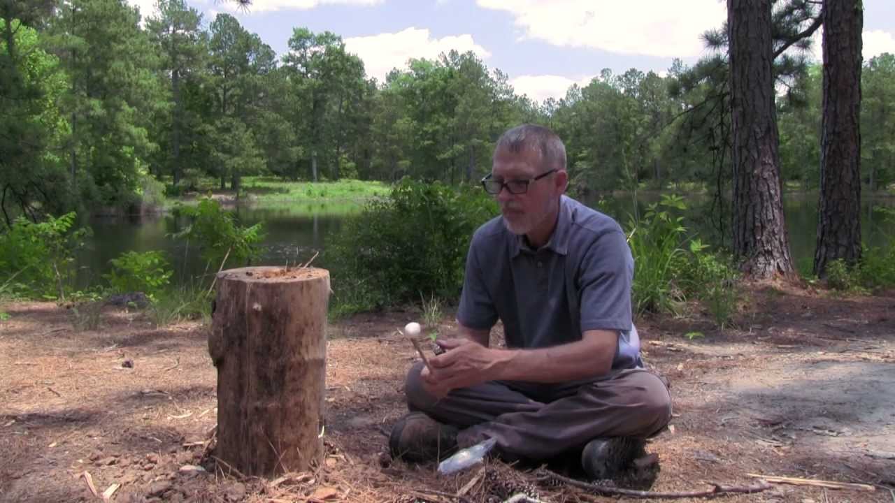 Make A Swedish Log Stove and Camp Chair Without Cordage or Nails