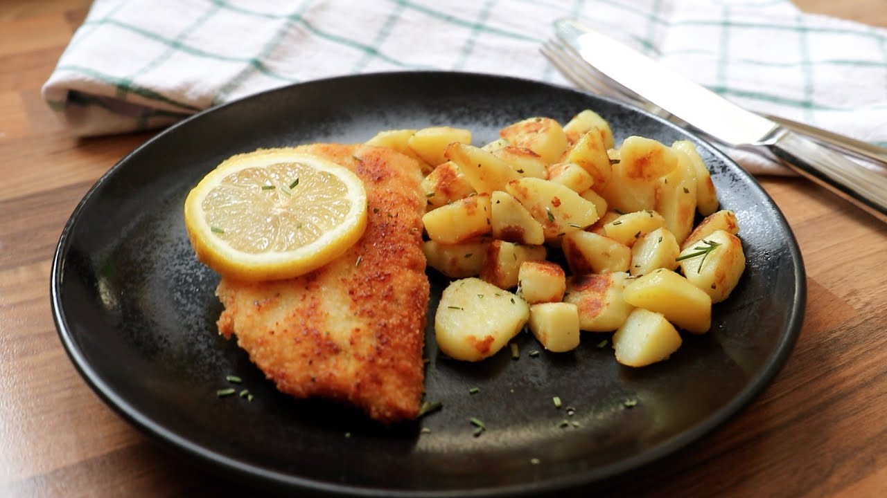 Seelachsfilet - panieren und zubereiten