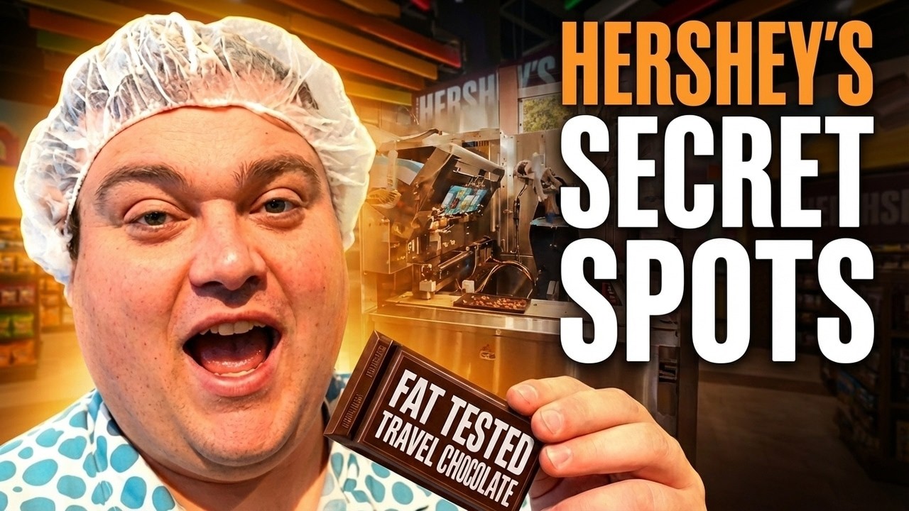 Exploring Secret Spots at Hershey's Chocolate World!