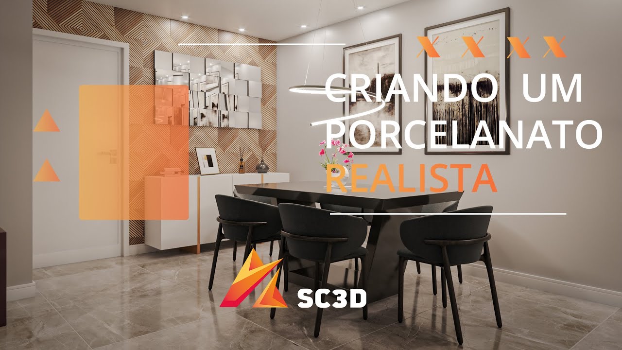 COMO criar um PORCELANATO REALISTA na sua cena