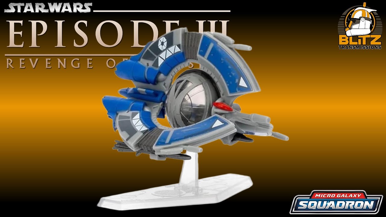 Jazwares Micro Galaxy Squadron Tri-Fighter Review