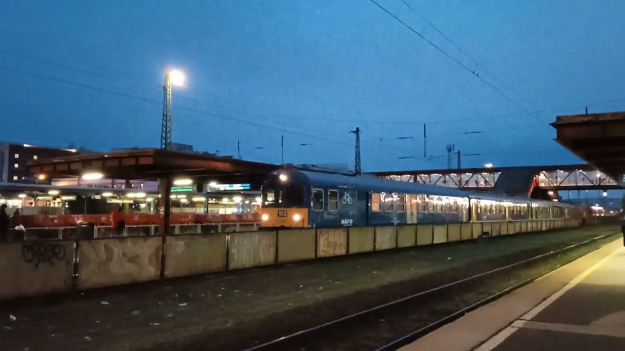 418 197 Csörgő indul BDdf 102 vezérlővel KÖKI-ről