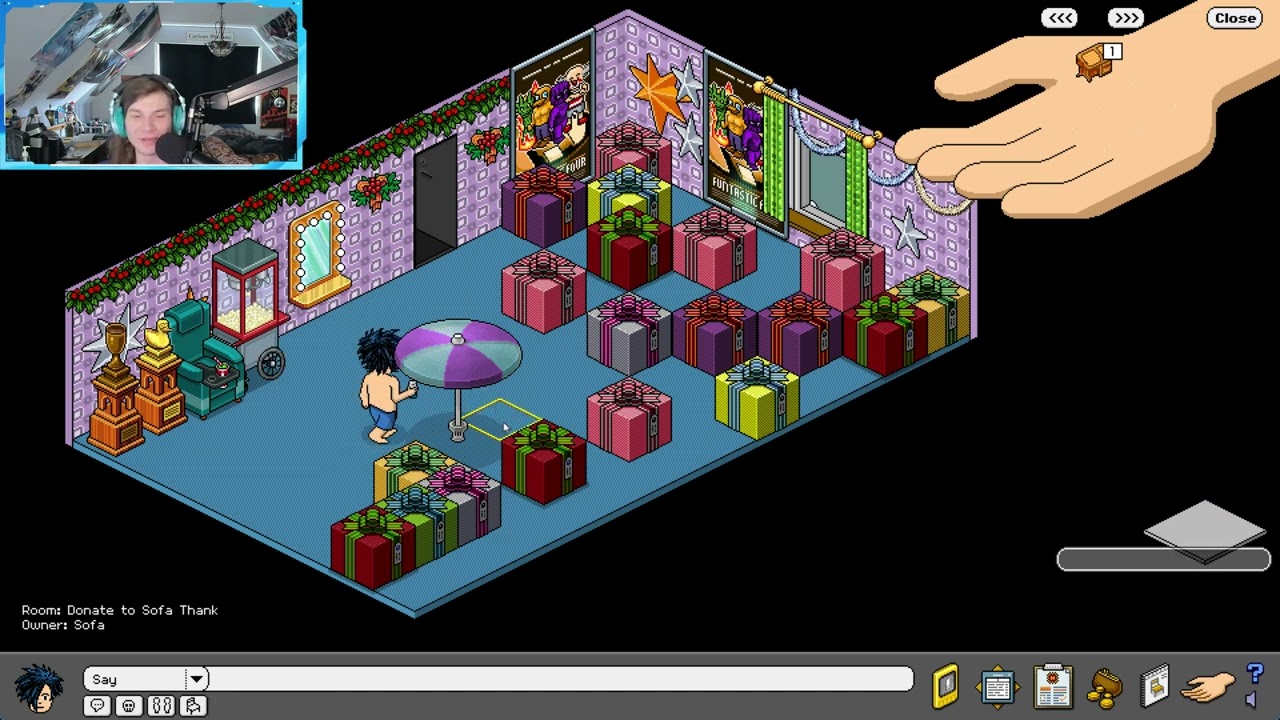 Opening Gifts from Friends | Habbo Hotel: Origins Community Moments 🎁