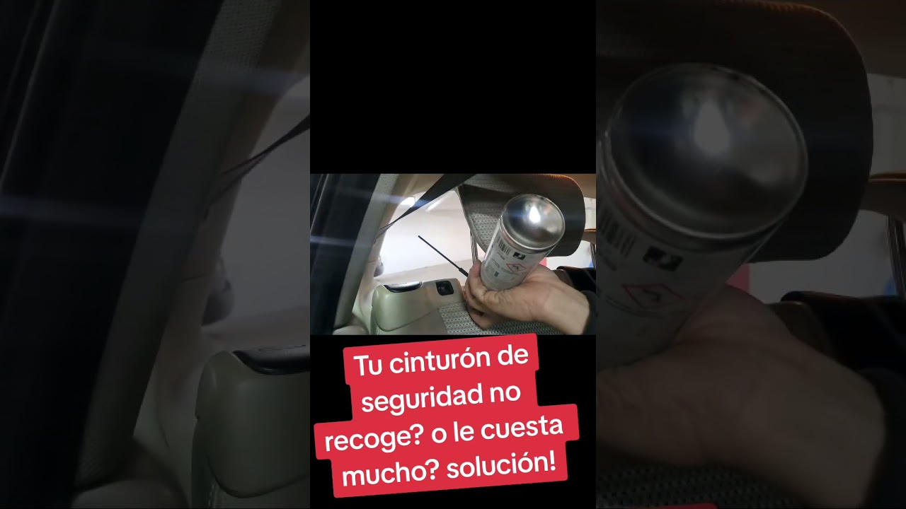 Tu cinturón no recoge bien? truco fácil para que regresen a posición y pases itv
