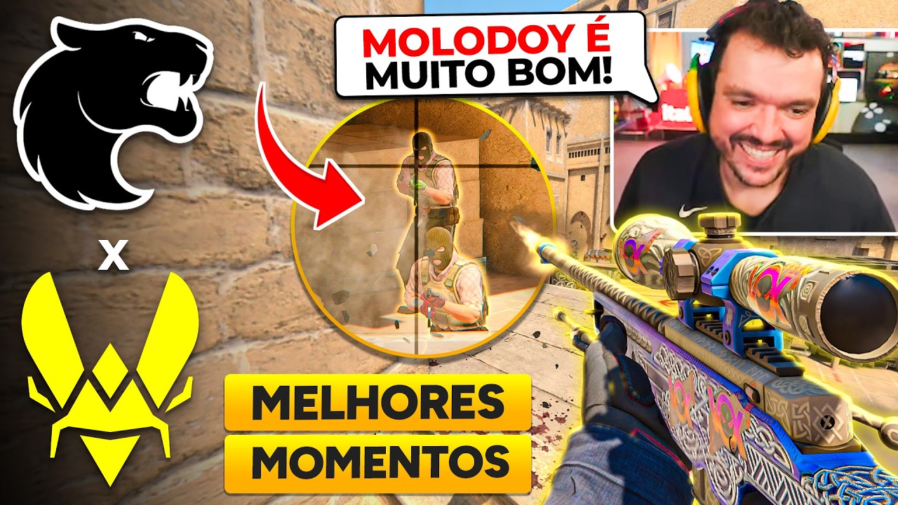 QUE FINAL TENSA! - FURIA x VITALITY - IEM KRAKÓW - MELHORES MOMENTOS