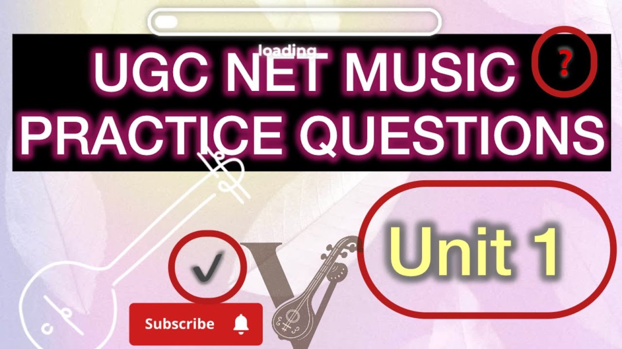 UGC NET MUSIC QUESTION PAPER PRACTICE | UGC NET MUSIC UNIT 1 QUESTION PRACTICE | TAMASHA BHAWAN