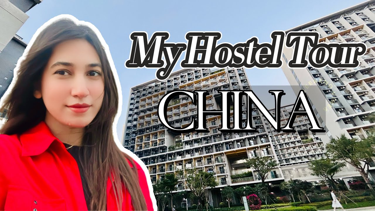 International students hostel in China 🇨🇳/ my dormitory tour / student life in China / go with Saira