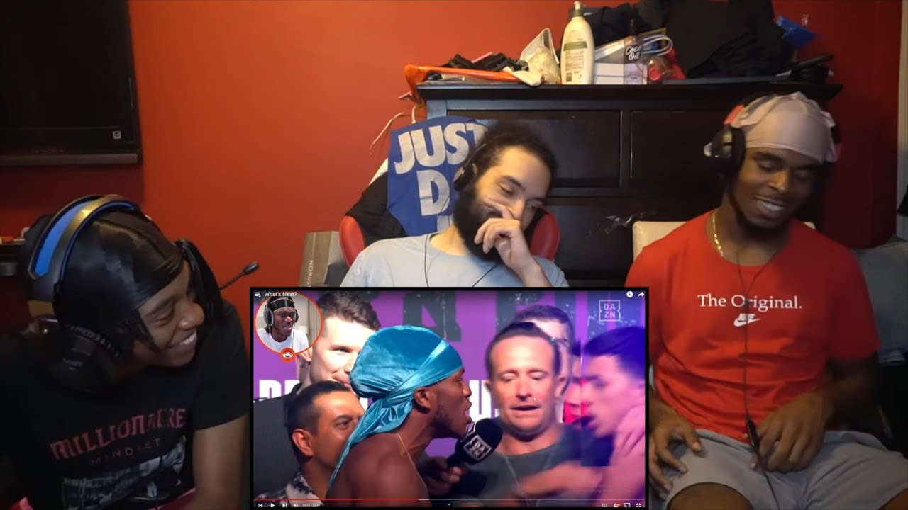 THESE MEMES ABOUT THE FIGHT 🤦🏽‍♂️🤣 | AMERICANS REACT TO KSI WHAT'S NEXT