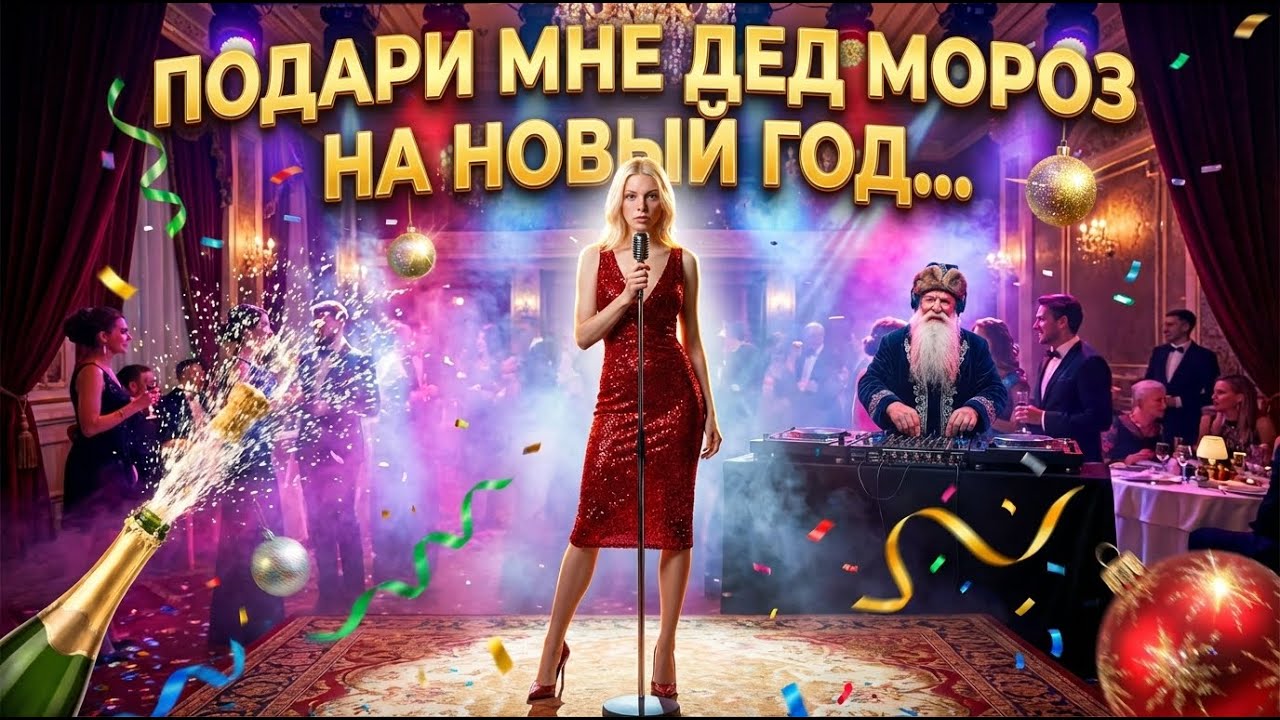 Новогодняя песня - Подари мне Дед Мороз на Новый Год...
