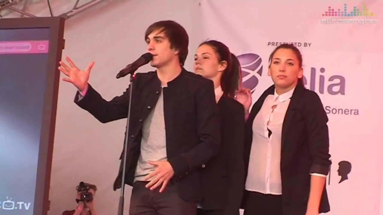 Roberto Bellarosa - Love kills at EuroVillage in Malmö (Belgium - Eurovision 2013)