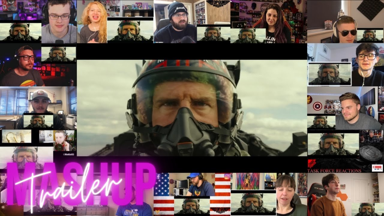 Top Gun Maverick - Trailer 3 Reaction Mashup ✈️😎 - Tom Cruise 2022