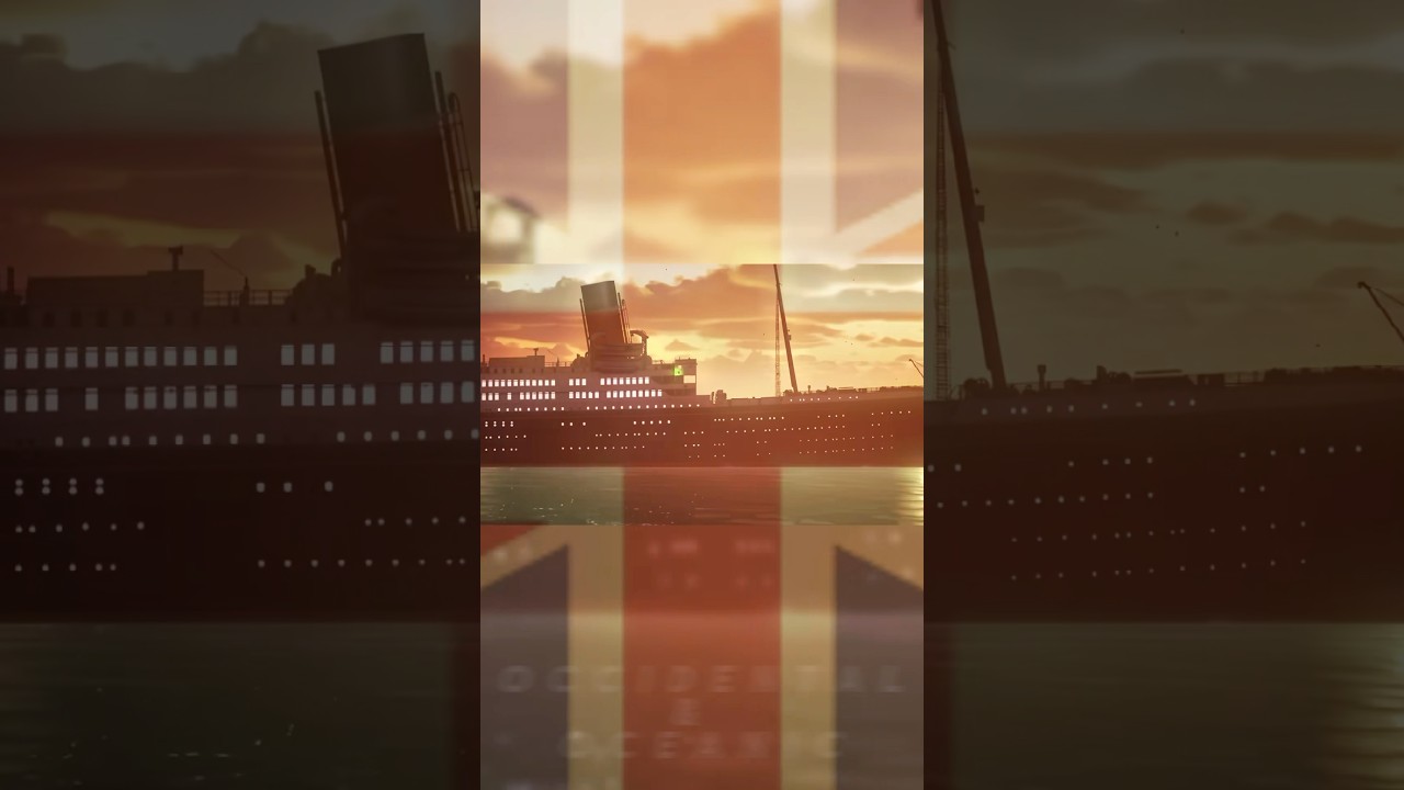 Pride of the White Star Line.. || #titanic #ship #britannic #edit