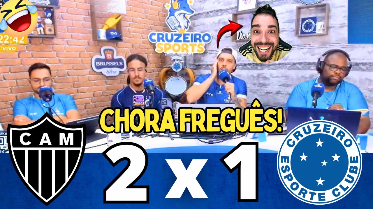 😂 GALO VENCE O CRUZEIRO E NARRADOR SE DESESPERA 🤣 CHORO HILÁRIO
