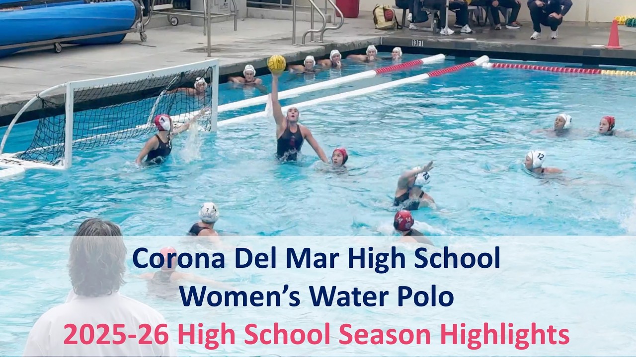 2025-26 CDM High School Women's Water Polo Highlights for @LilianaBadii8