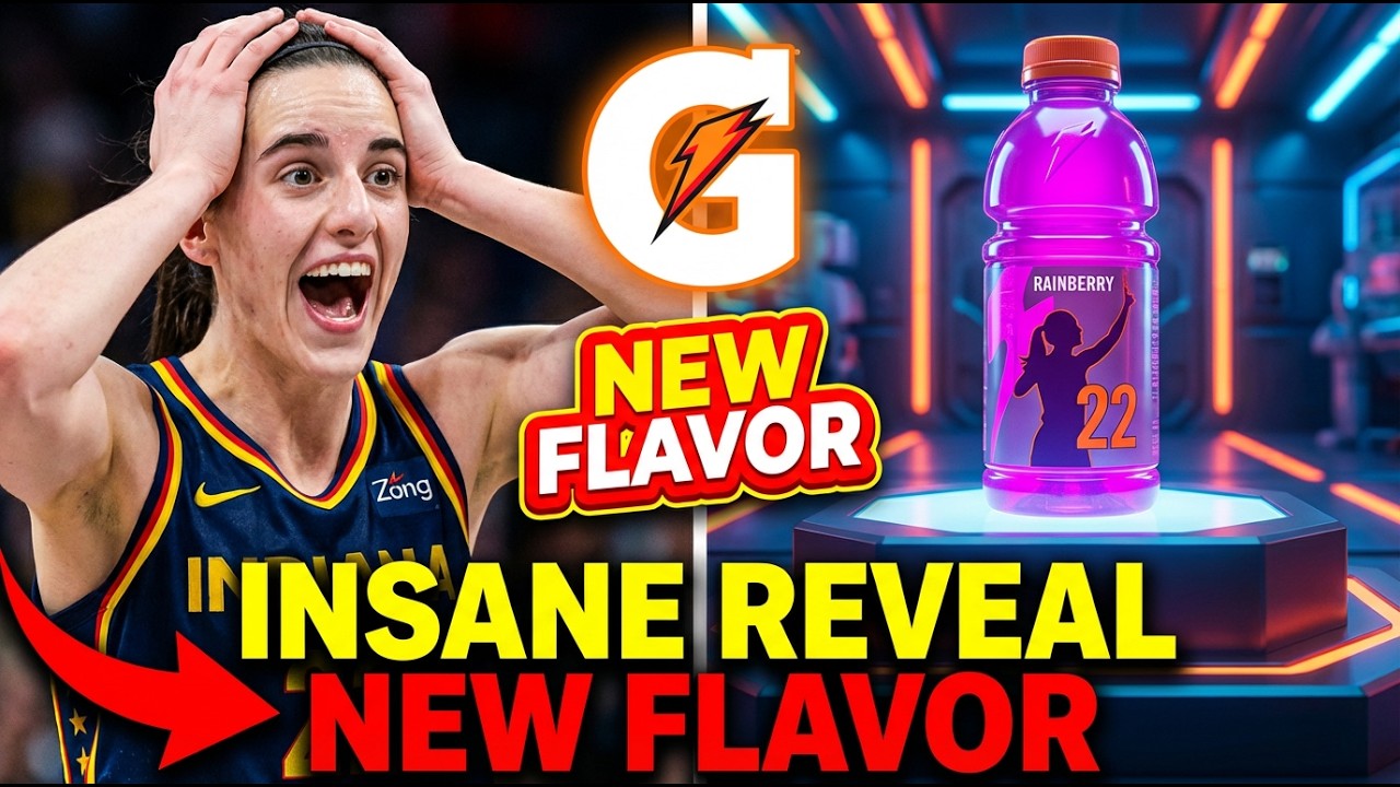 Кейтлин Кларк ШОКИРОВАЛА поклонников своим НЕВЕРОЯТНЫМ новым вкусом Gatorade!