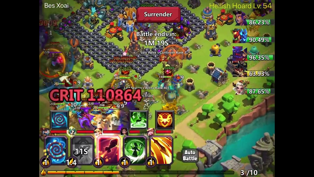 --Hellish hoard #clashoflords2 #col2creators .