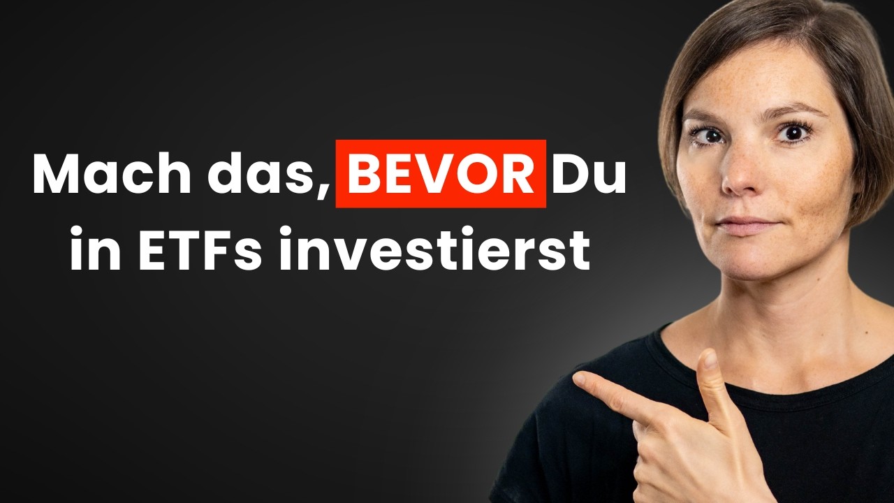 Geld investieren in ETFs &ndash; Das musst Du VORHER wissen
