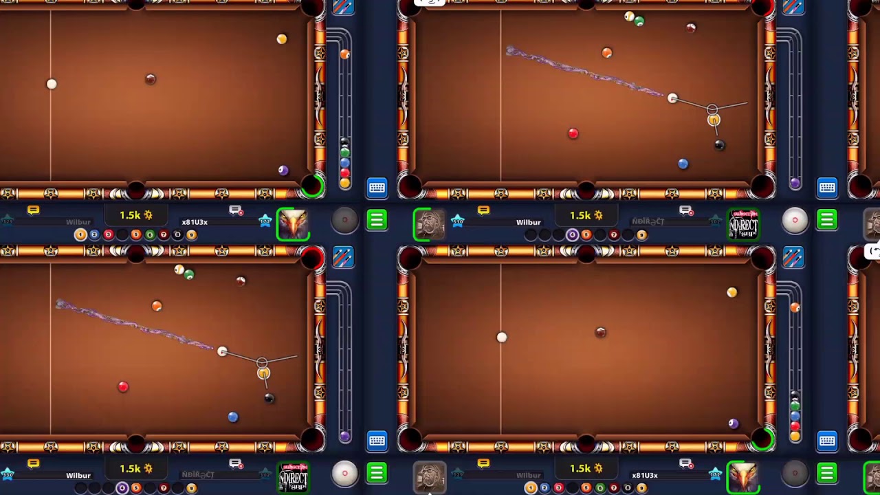 Compilation of indirect shots, easy and hard