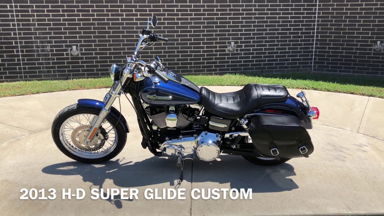 320404 2013 HARLEY-DAVIDSON DYNA SUPER GLIDE CUSTOM - FXDC