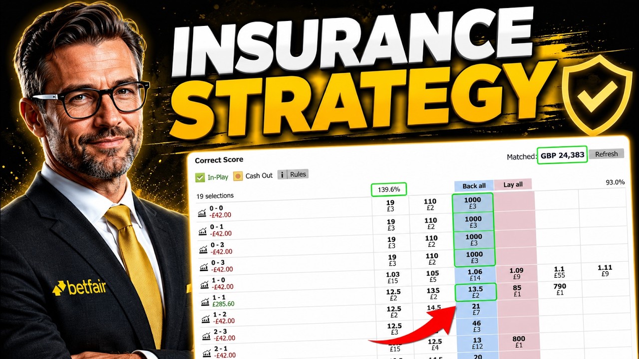 Little Known Insurance Football Trading Strategy (Copy This!)